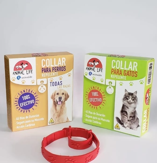 COLLAR ANTI PULGAS PARA PERROS Y GATOS